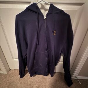 Navy Blue Ovo Zip up